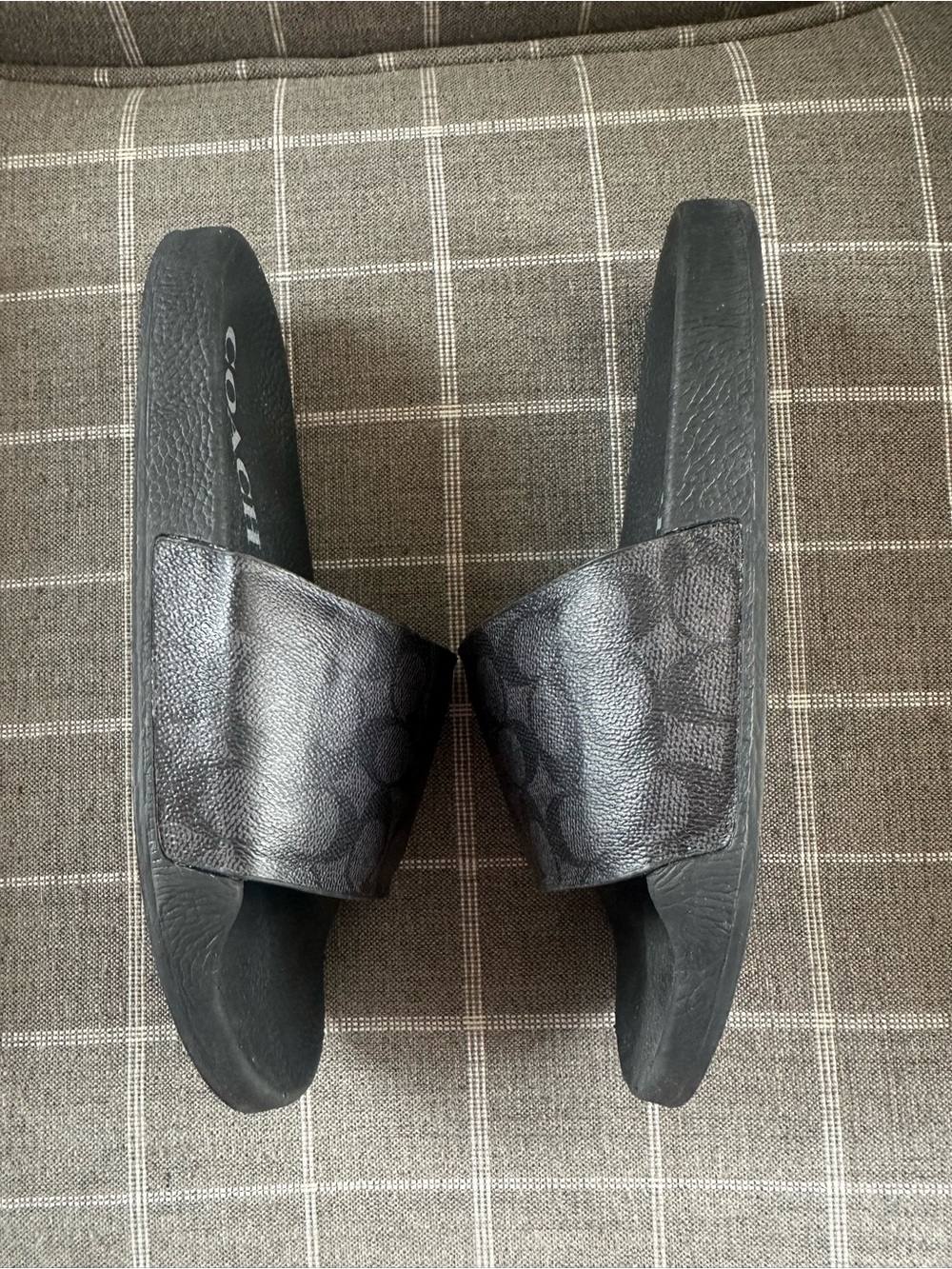 Coach Udele Sport Slides Women’s size 11 Black Shoes - Picture 12 of 16
